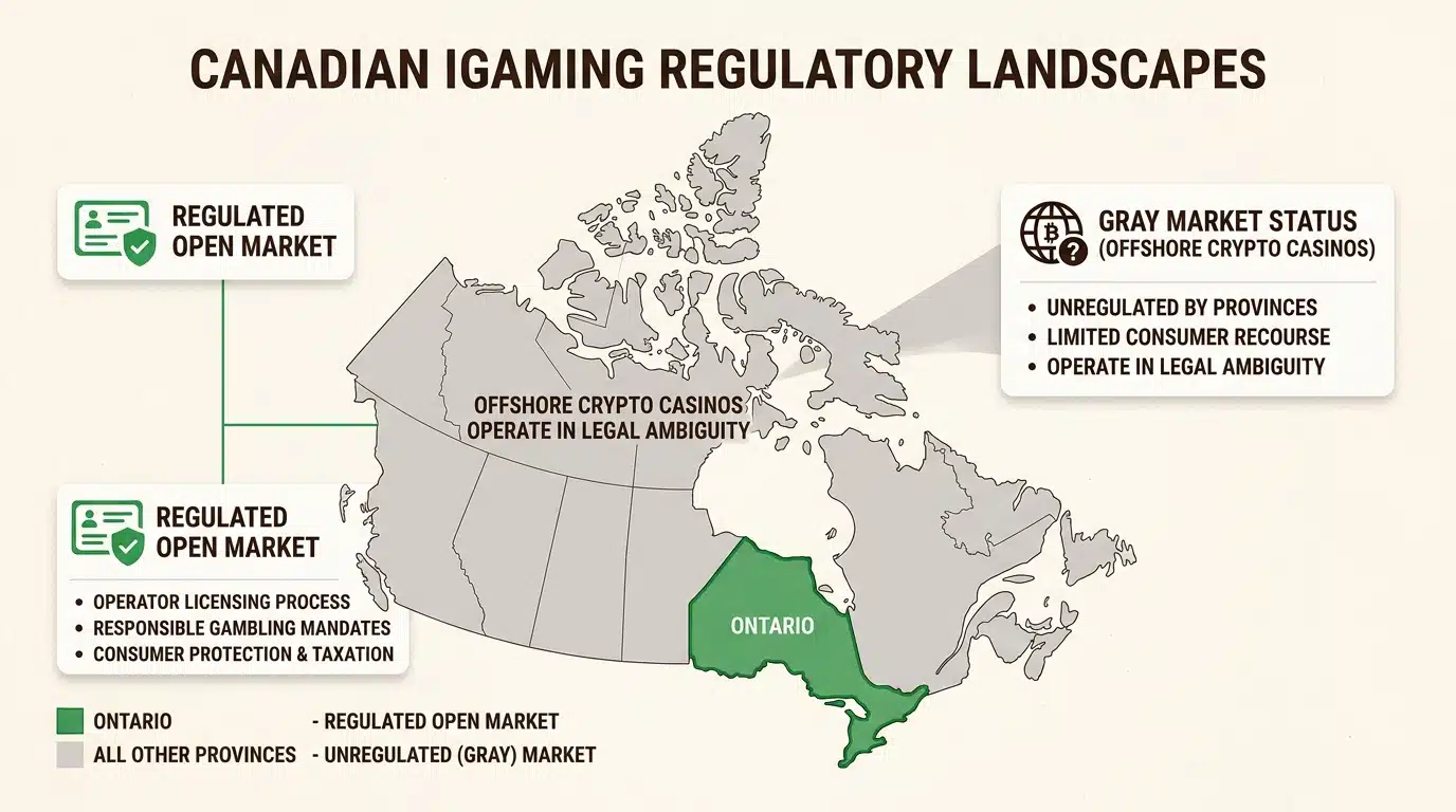 Rollbit Canada review 2026: Is it legal, bonuses & user experience? 4 Understanding the difference between regulated provincial markets and offshore gray market sites is crucial for player safety.